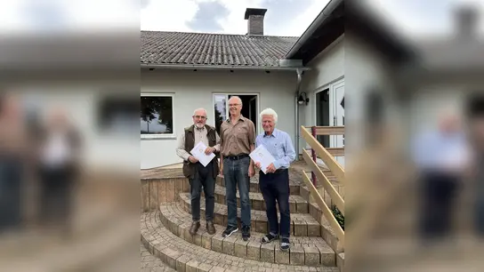 V.l.: Günter Wickbold, Alfred Lachmayer und Heinrich Ellermann. (Foto: Lachmeyer)