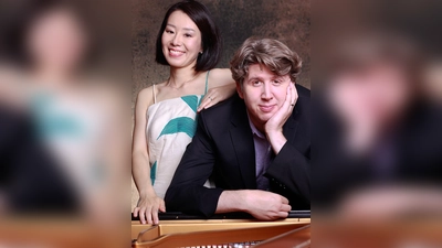 Die Berliner Pianisten Norie Takahashi und Björn Lehmann. (Foto: Uwe Arens)