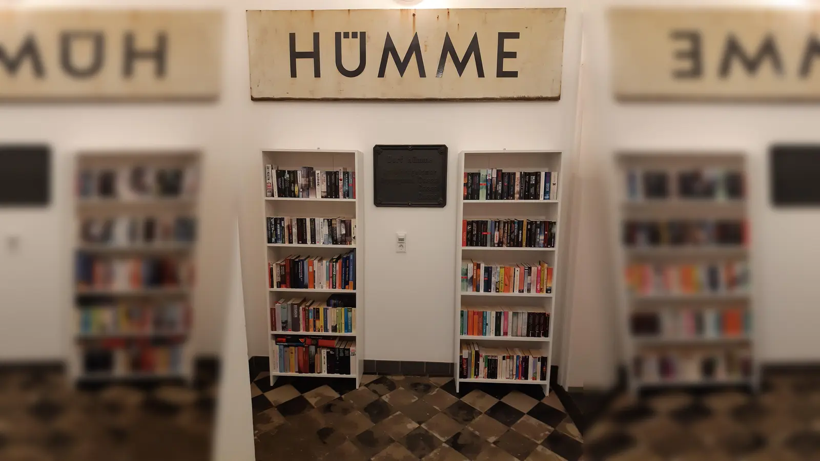 Im Generationenhaus Bahnhof Hümme wurde nun auch eine Büchertauschbörse eingerichtet. (Foto: Peter Nissen)
