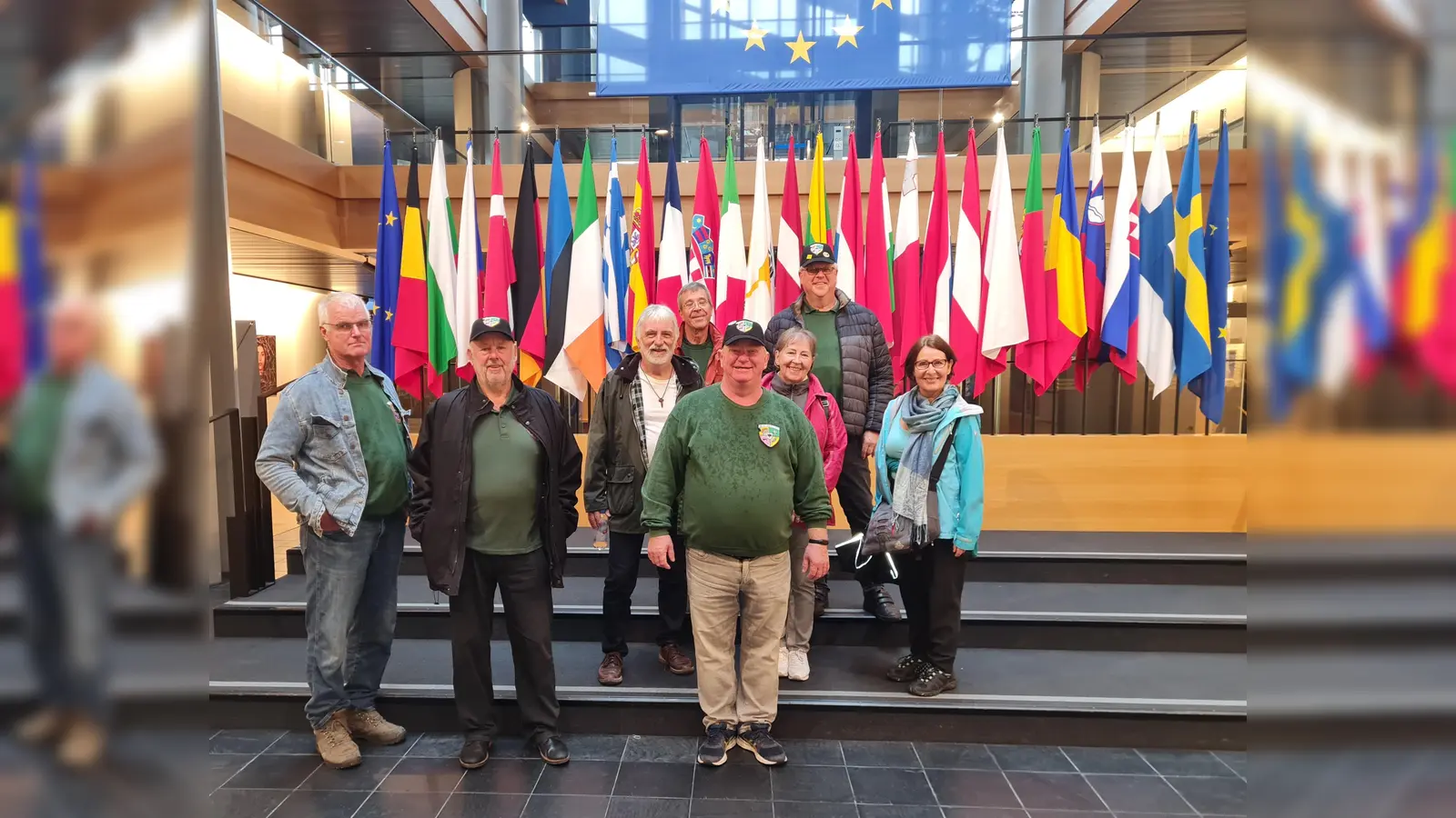 Die RK Meimbressen beim Besuch des Europäischen Parlaments in Straßburg. (Foto: Marc Otto)