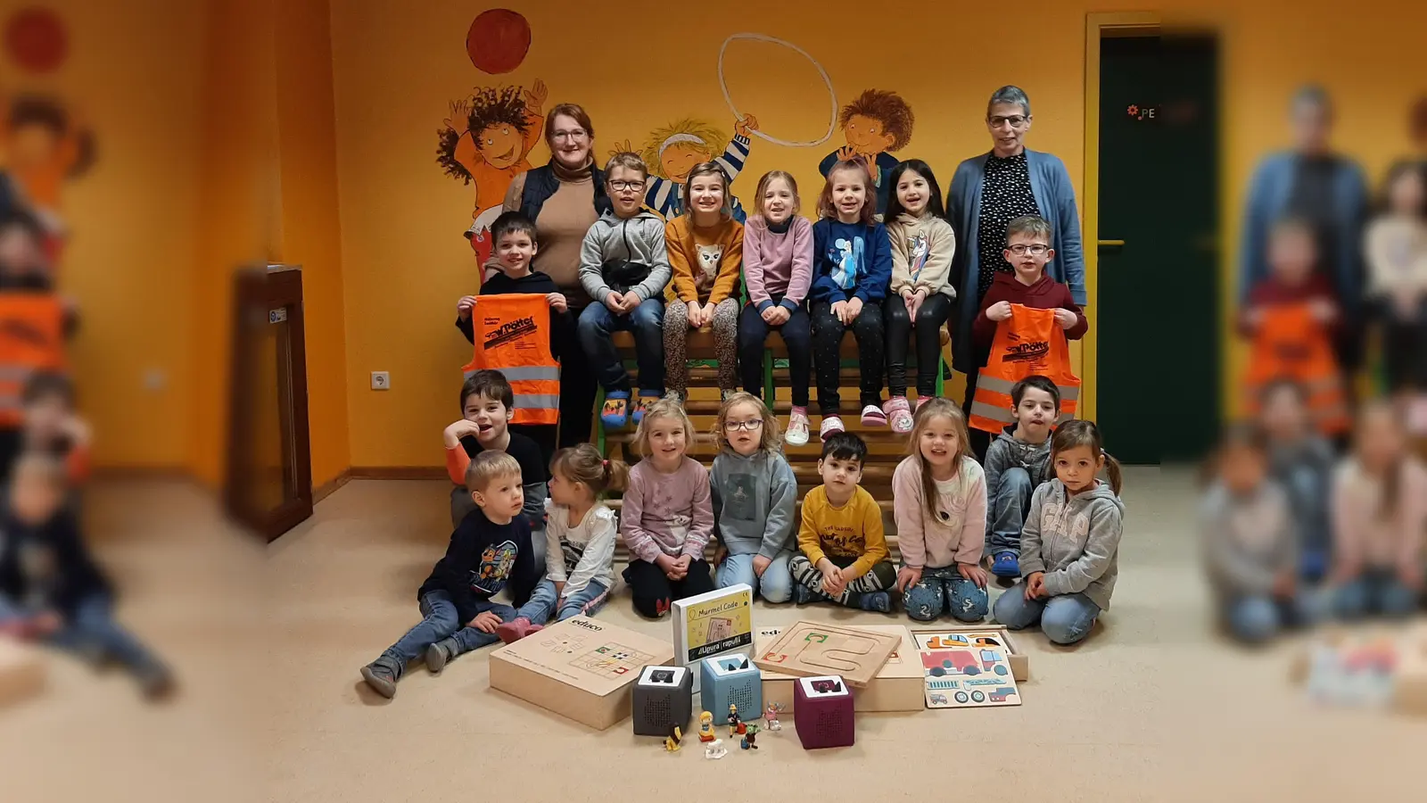 Kindergarten Hombressen bedankt sich für Spenden. (Foto: Stadt Hofgeismar)